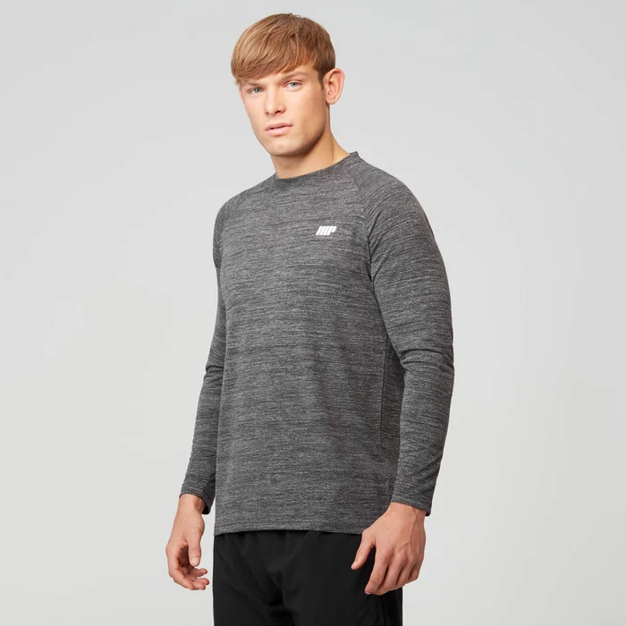 MP Men's Performance Long Sleeve Top - Charcoal Marl
