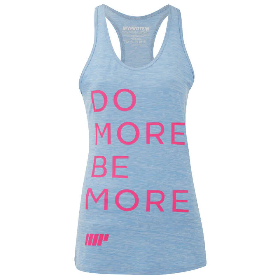 Myprotein Women’s Performance Slogan Vest - Light Blue - XS Image 1