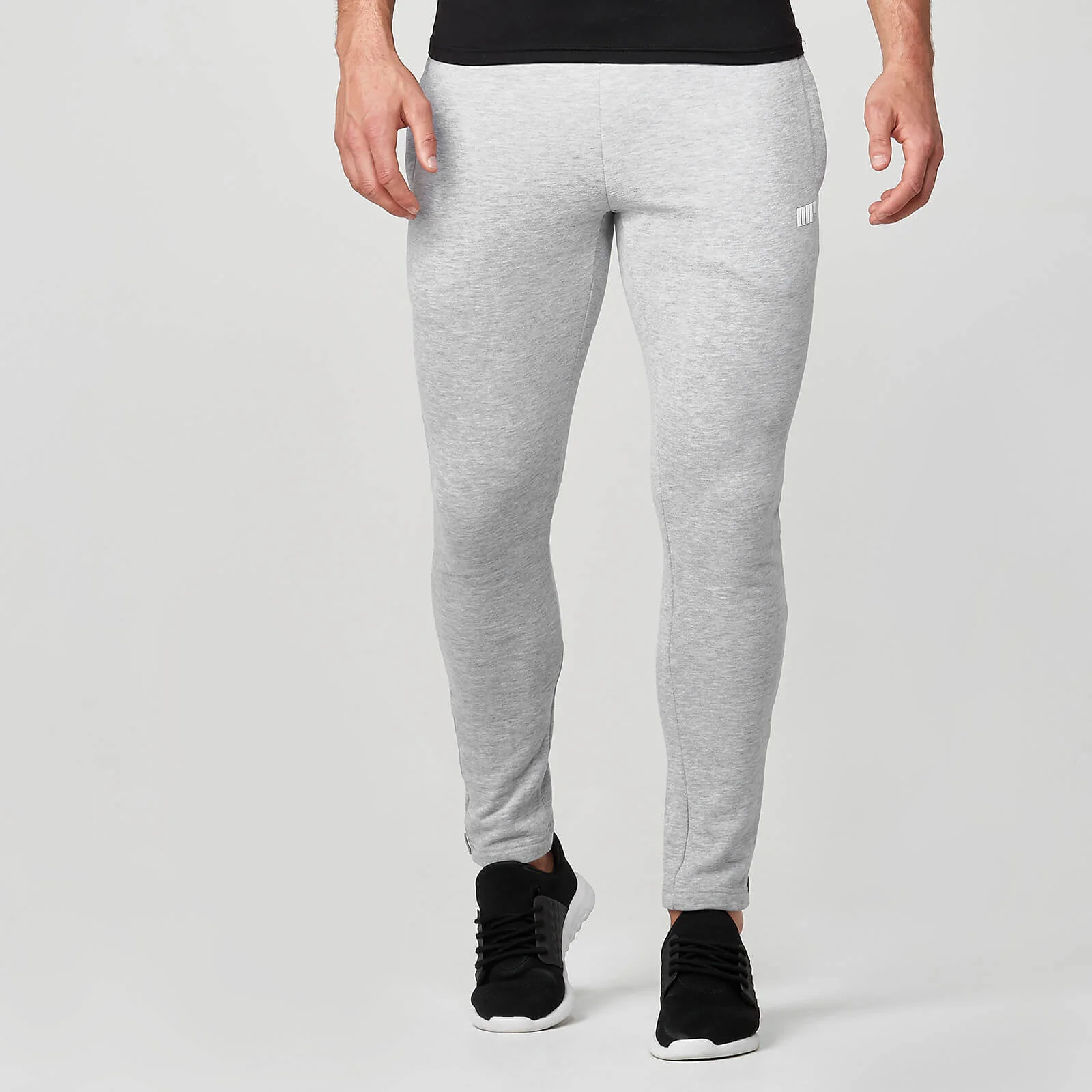 MP Men's Tru-Fit Zip Joggers - Grey - S Image 1