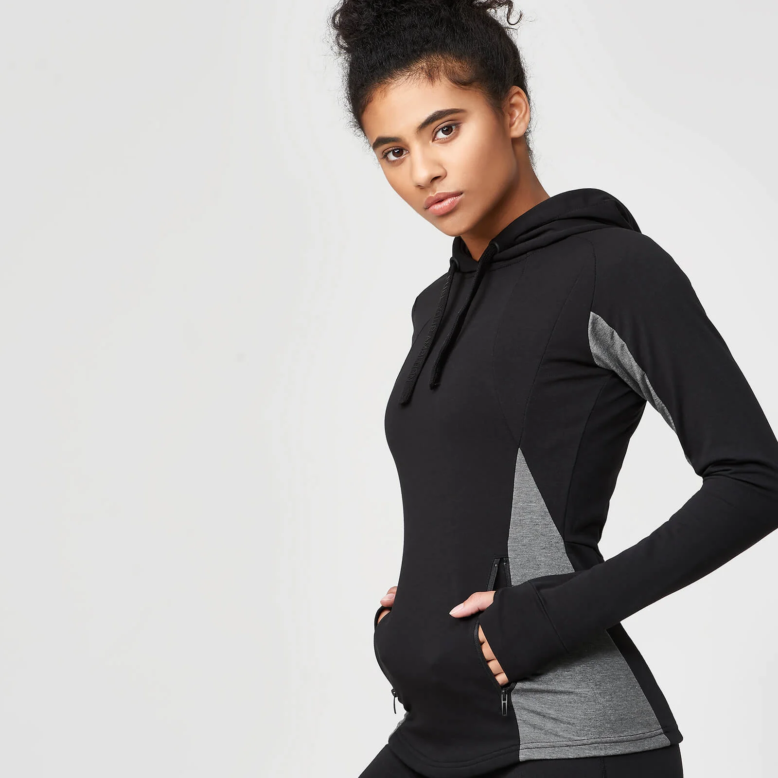 Superlite Slim Fit Pullover Hoodie - XS - Black Image 1
