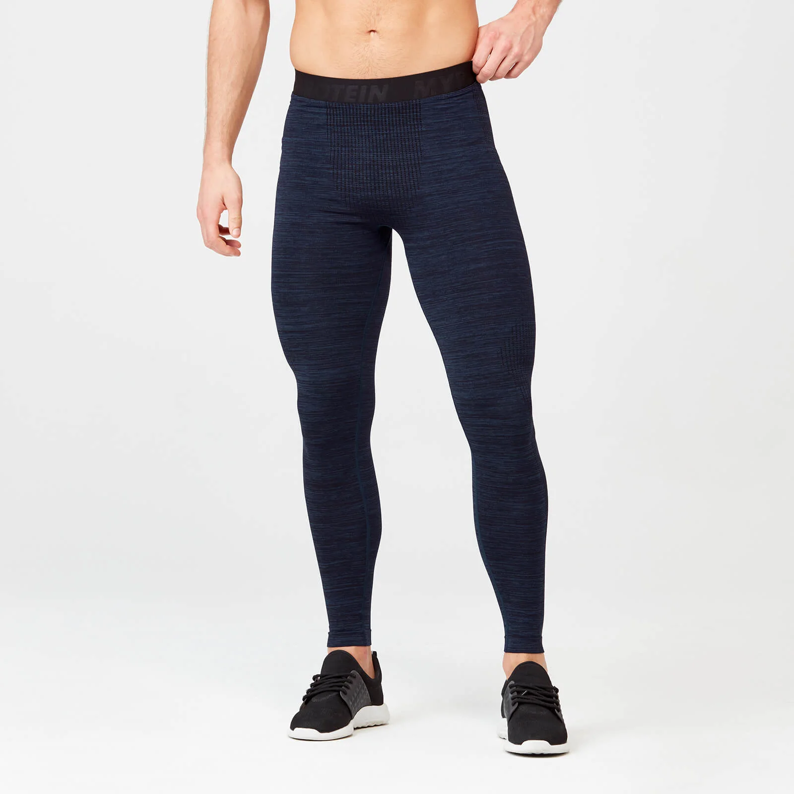 Seamless Tights - S - Navy Image 1