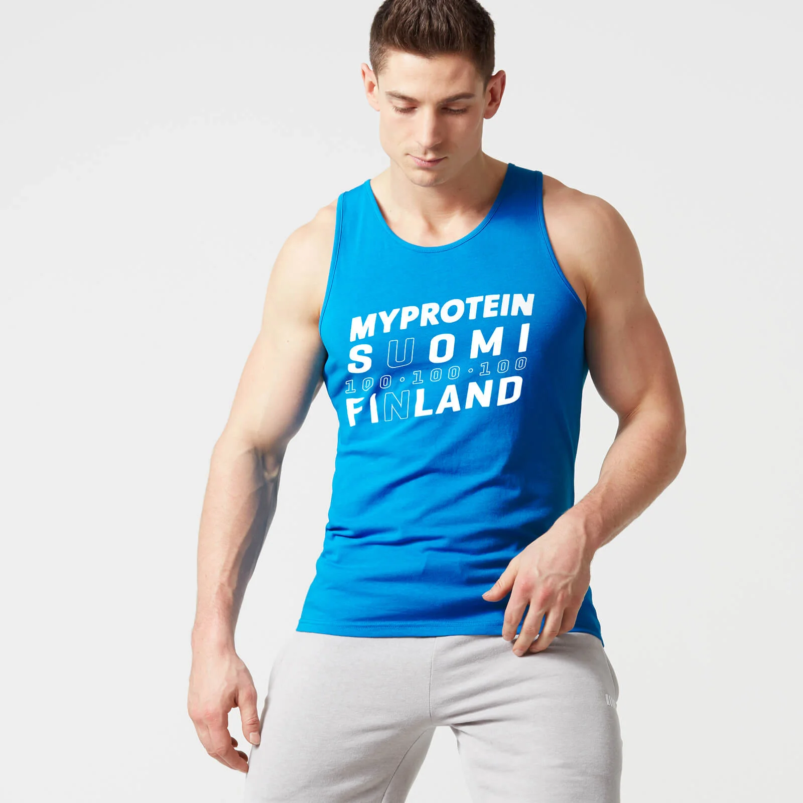 Myprotein Finland Vest - Blue - S - Blue Image 1