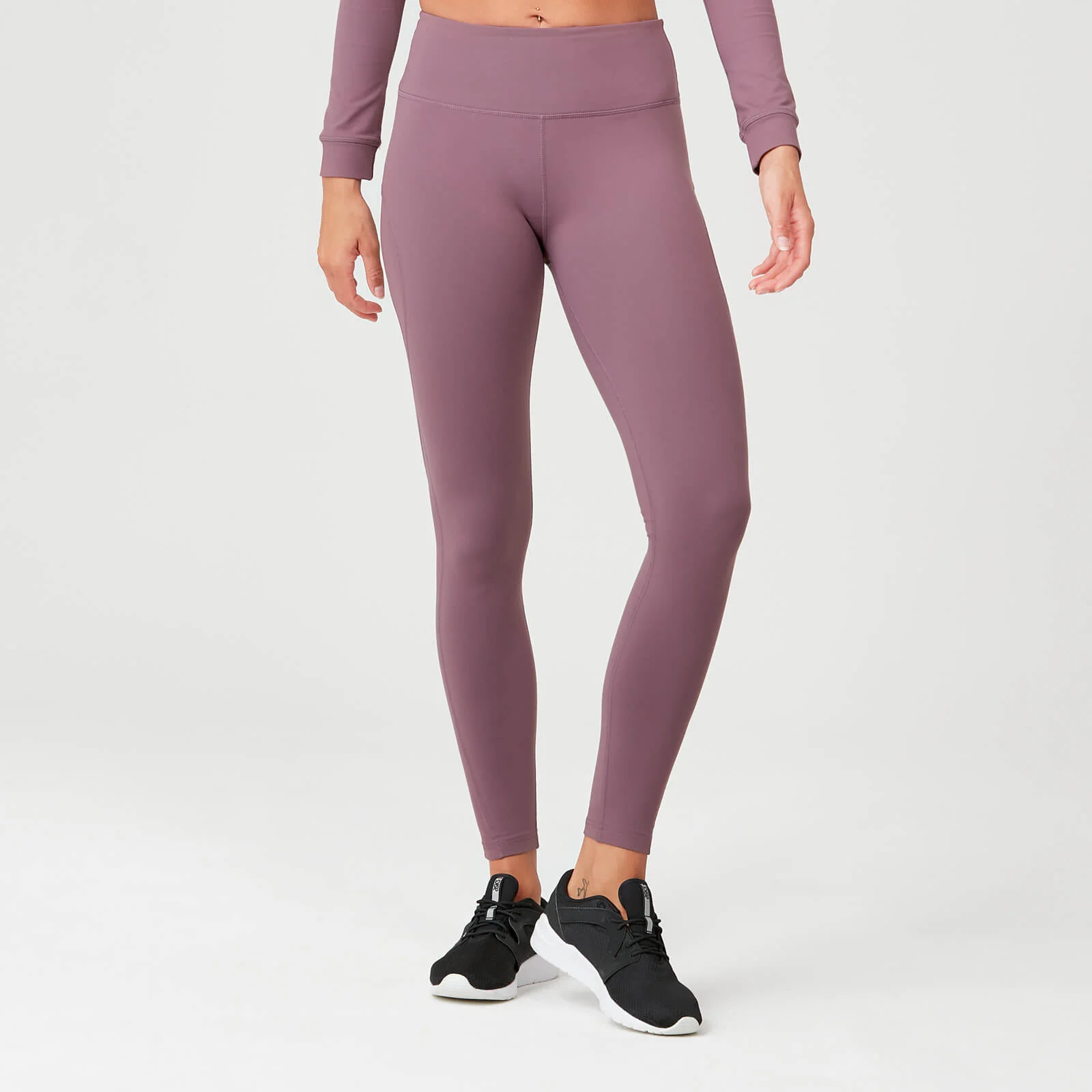 MP Women's Power Mesh Leggings - Mauve - XS Image 1