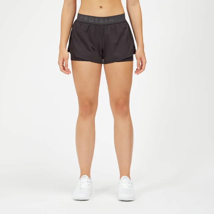 Luxe Elite Shorts - Slate Grey