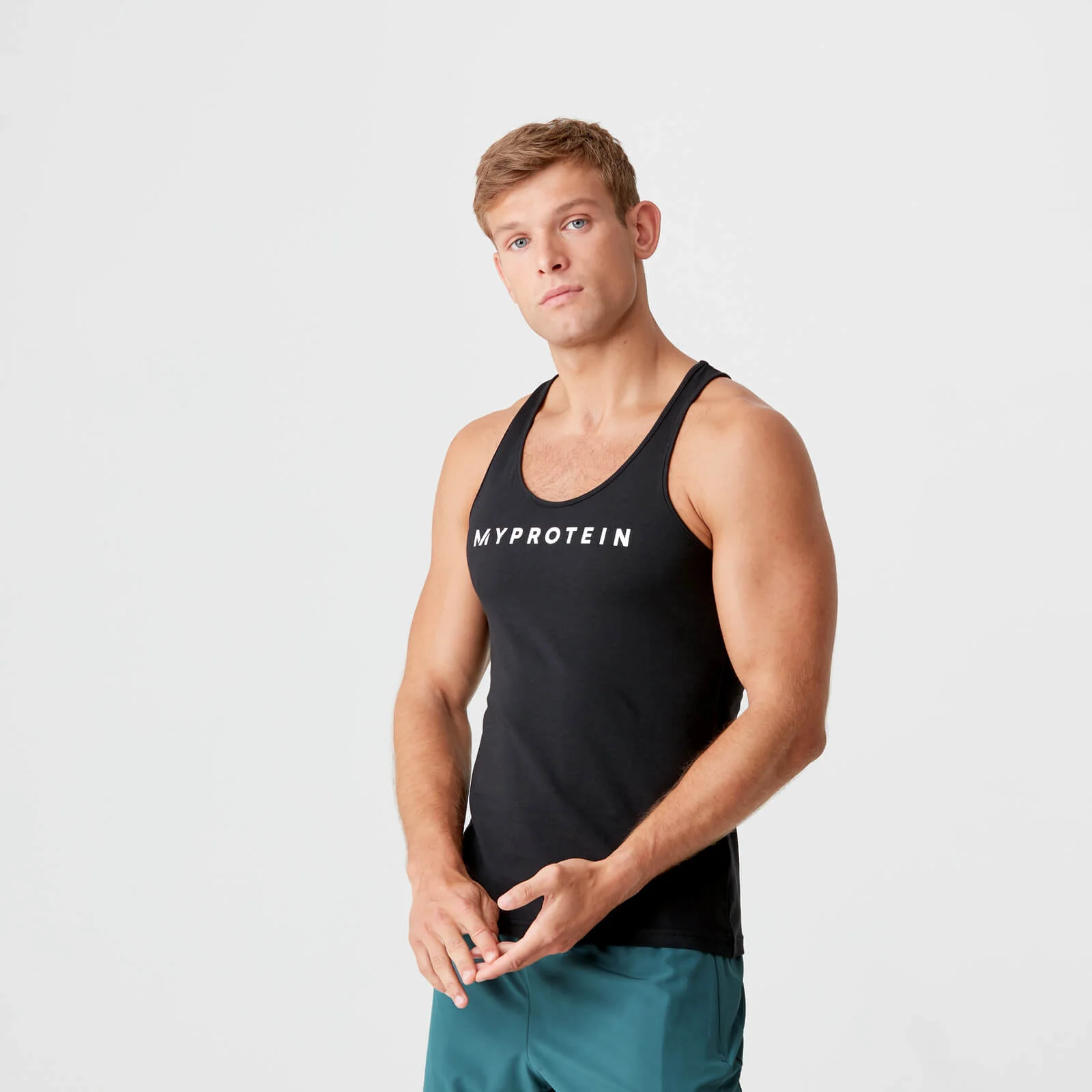 MP The Original Stringer Vest - Black - S Image 1
