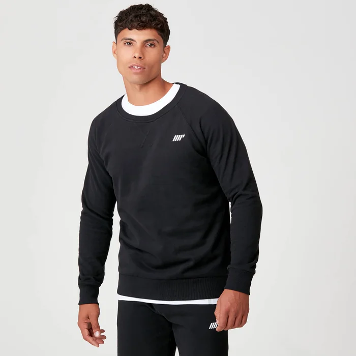 Tru-Fit Crew Neck Sweatshirt - Black