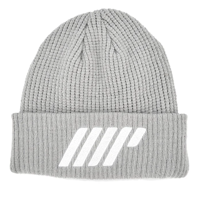Knitted Beanie - Grey