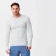 Seamless Long Sleeve T-Shirt - Silver