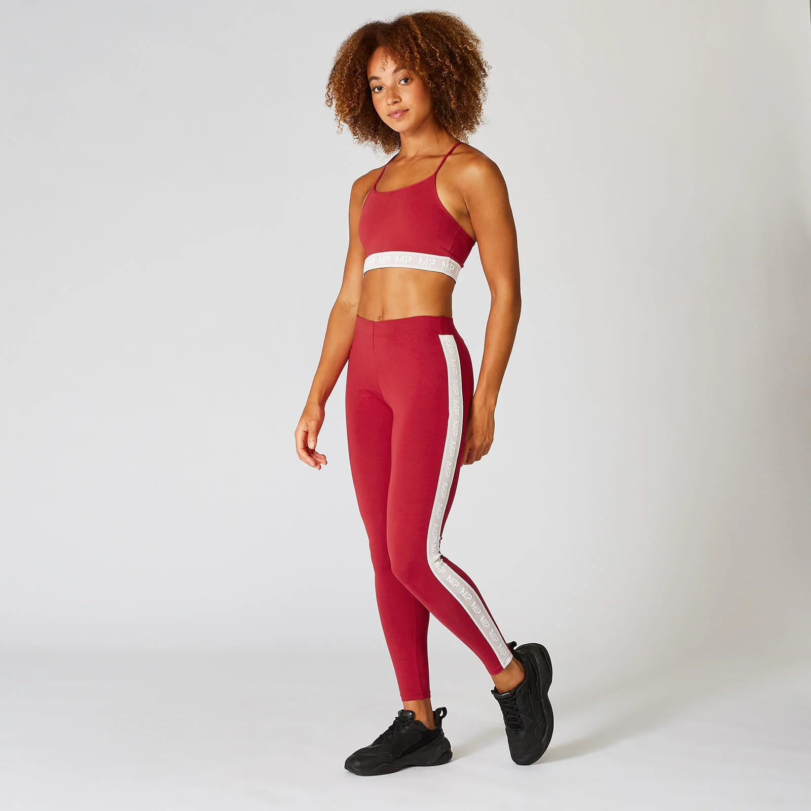 Icon Leggings - Red - XS Image 1