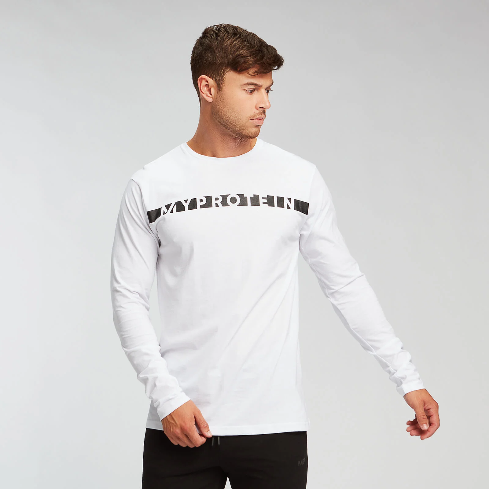 MP Men's The Original Long Sleeve T-Shirt - White - XS Image 1