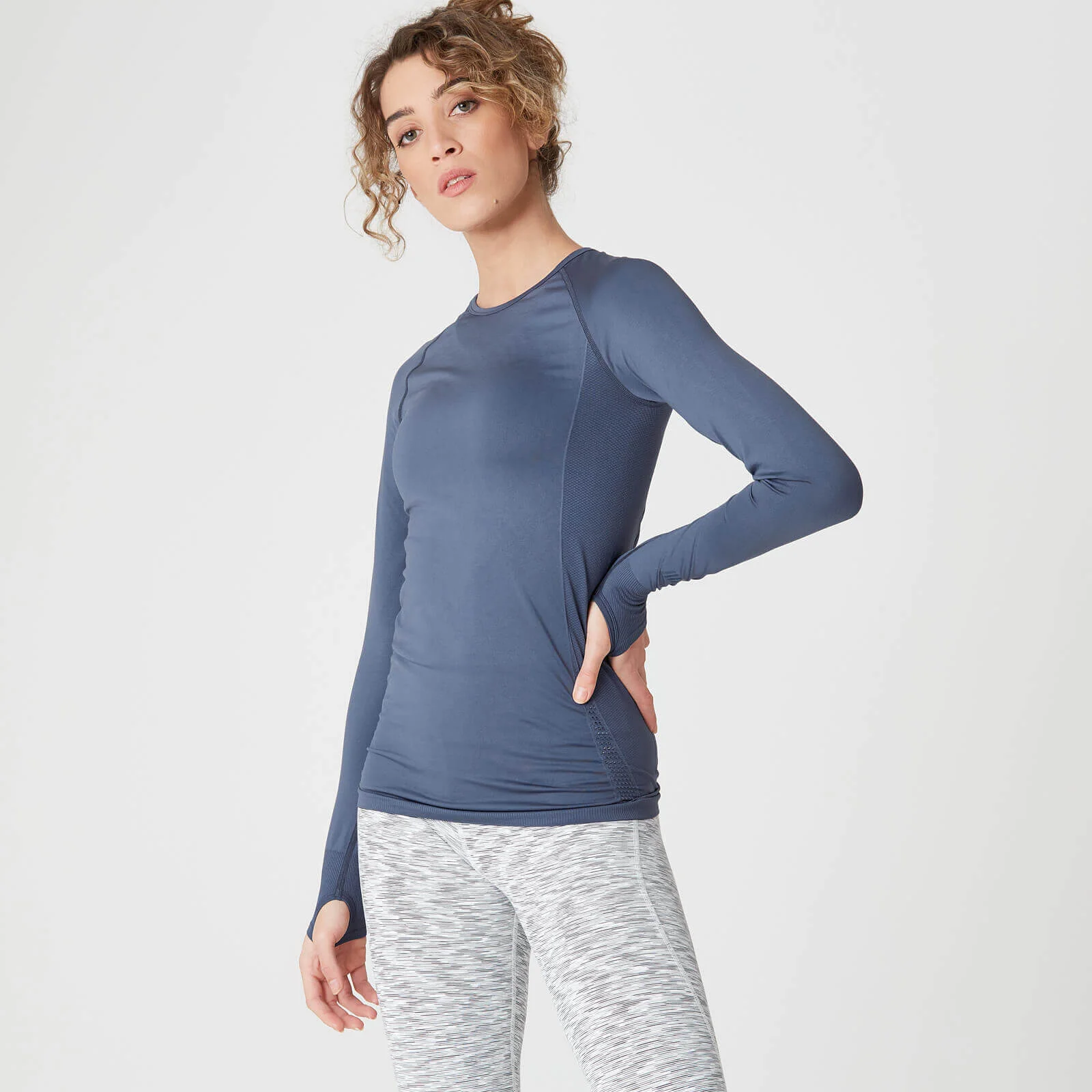 Shape Seamless Ultra Top – Dark Indigo - XS Image 1