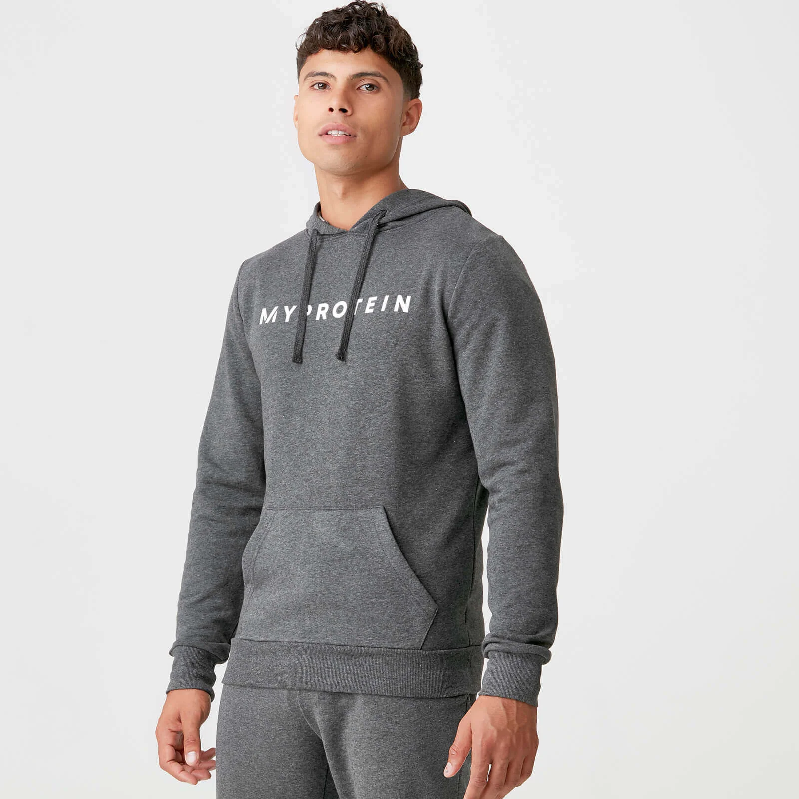 MP Men's The Original Pullover Hoodie - Charcoal Marl - XS Image 1