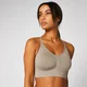 Shape Seamless Sports Bra - Taupe