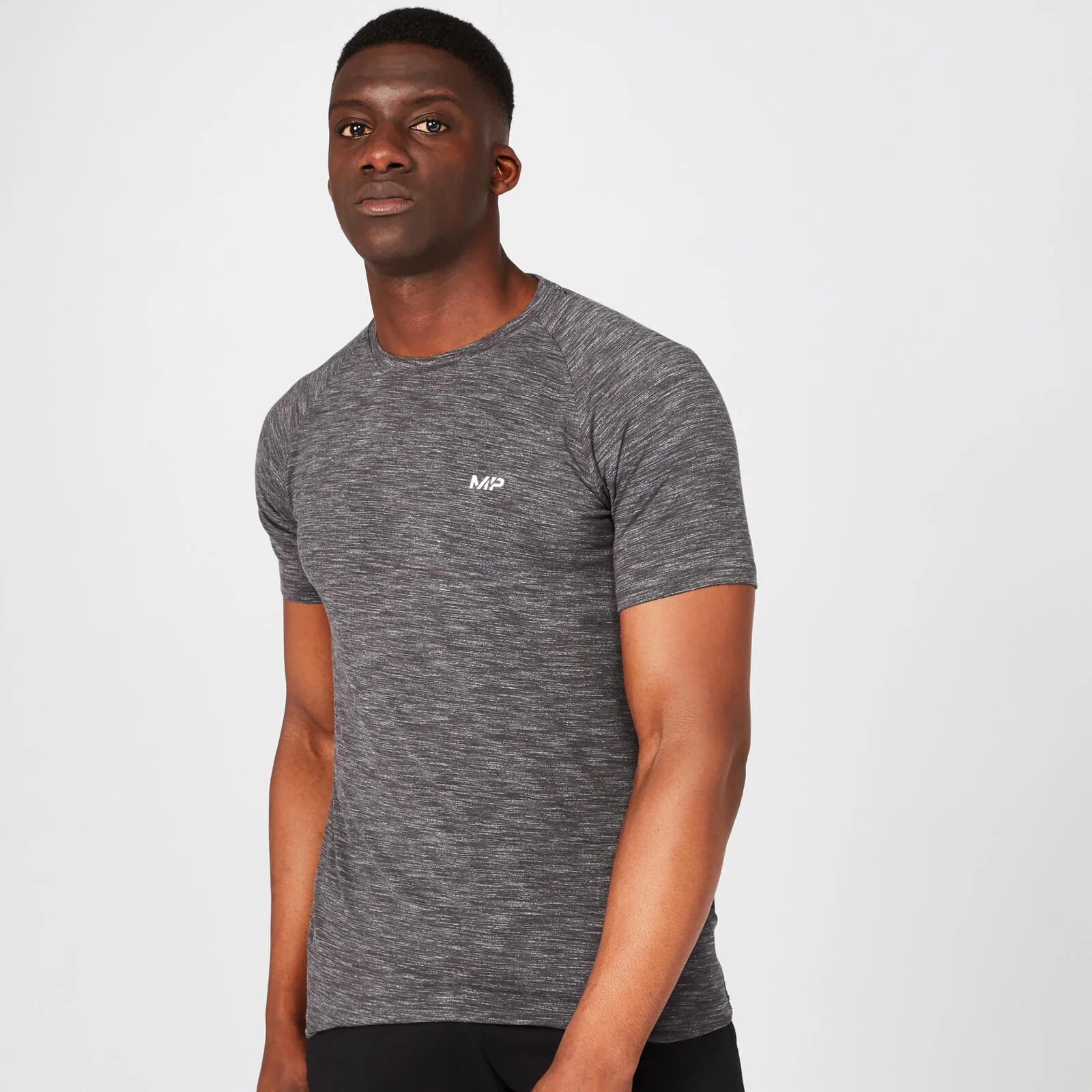 MP Men's Performance T-Shirt - Charcoal Marl - XS Image 1
