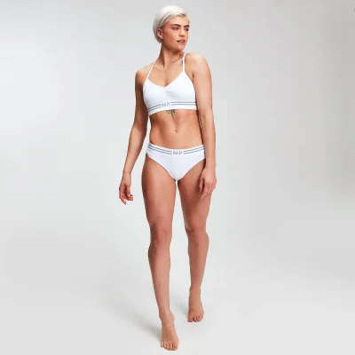 MP Women's Seamless Thong - White - XS Image 6
