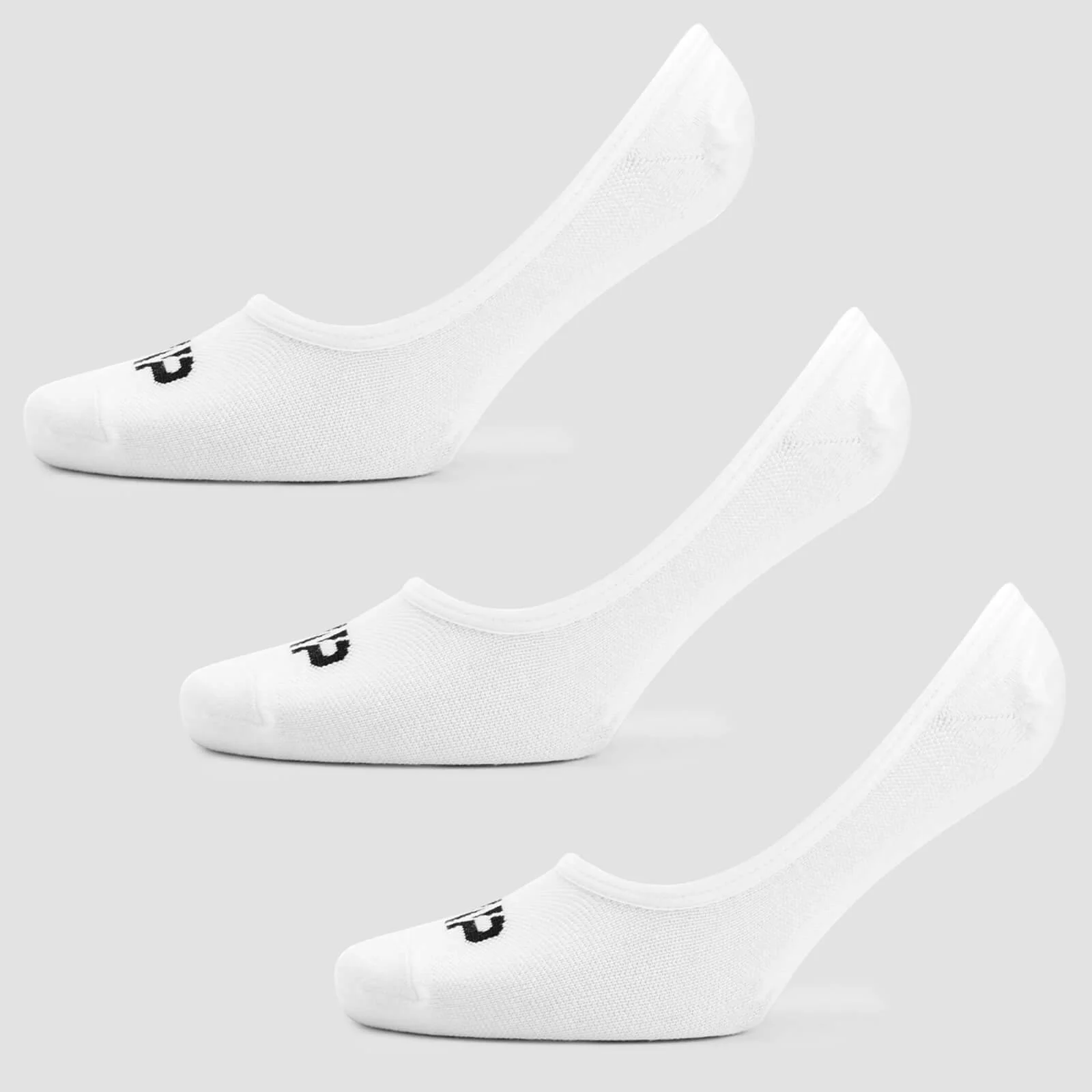 MP Women's Invisible Socks - White (3 Pack) - UK 3-6 Image 1