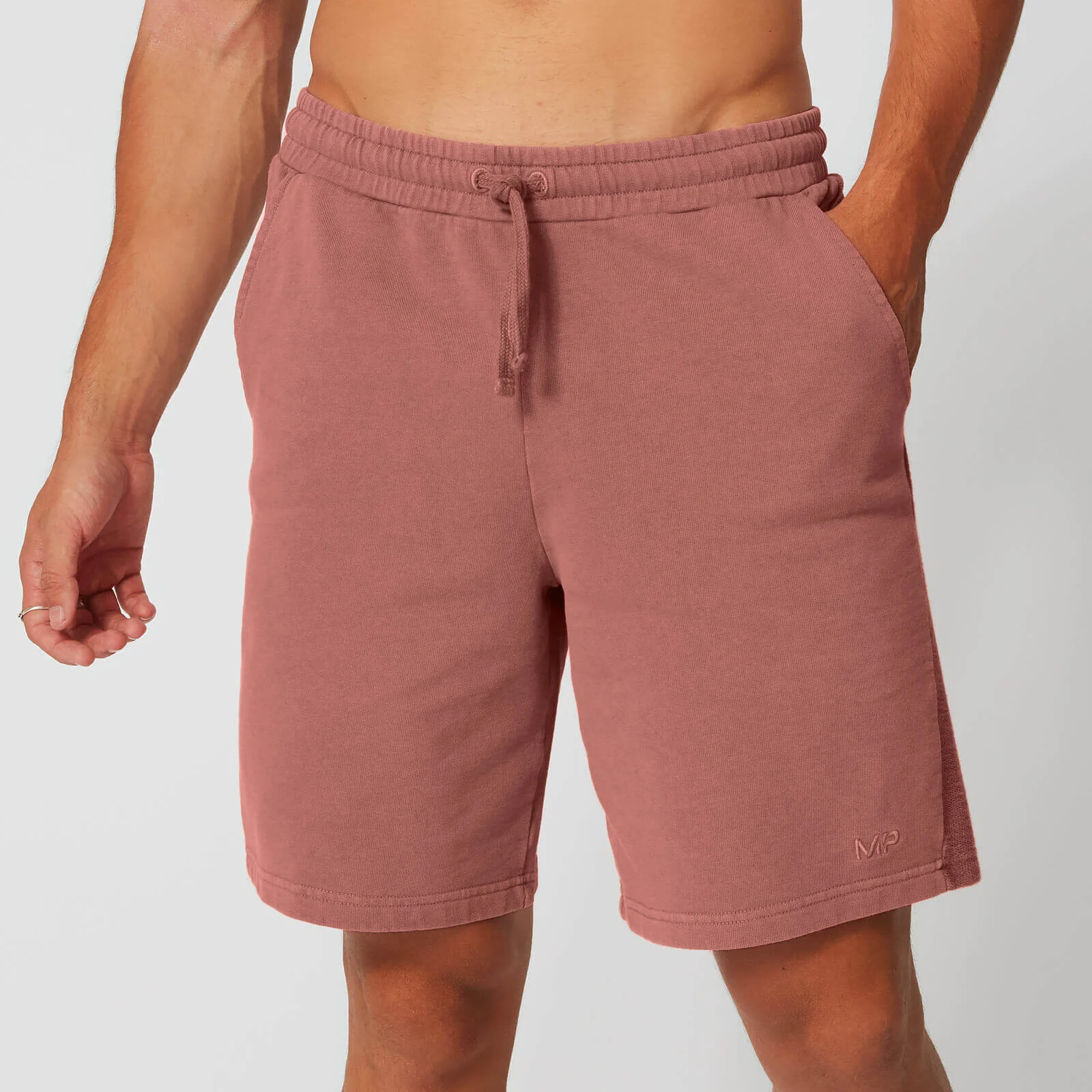 MP Washed Sweat Shorts - Russet - S Image 1