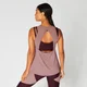 MP Women's Mesh Detail Open Back Vest - Fawn