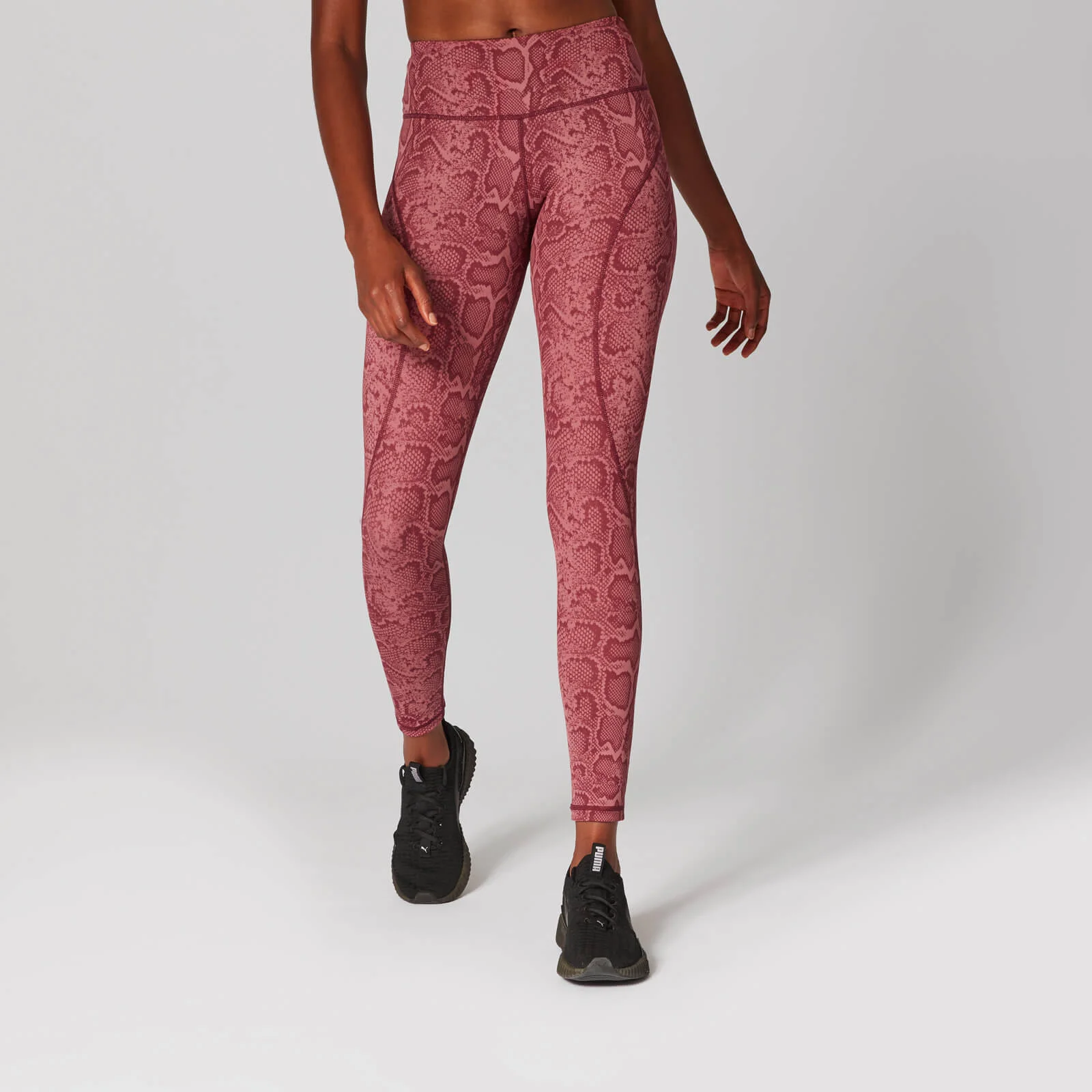 MP Snake Print Leggings - Port - XS Image 1