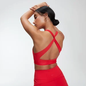 MP Women's Power Cross Back Sports Bra - Danger - Size XXS