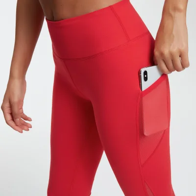 MP Women's Power Mesh Leggings - Danger - XS Image 8