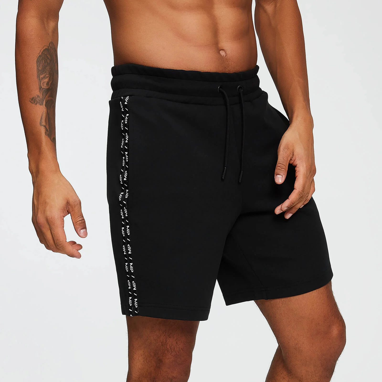 MP Men's Rest Day Double Tape Tricot Shorts - Black - XS Image 1