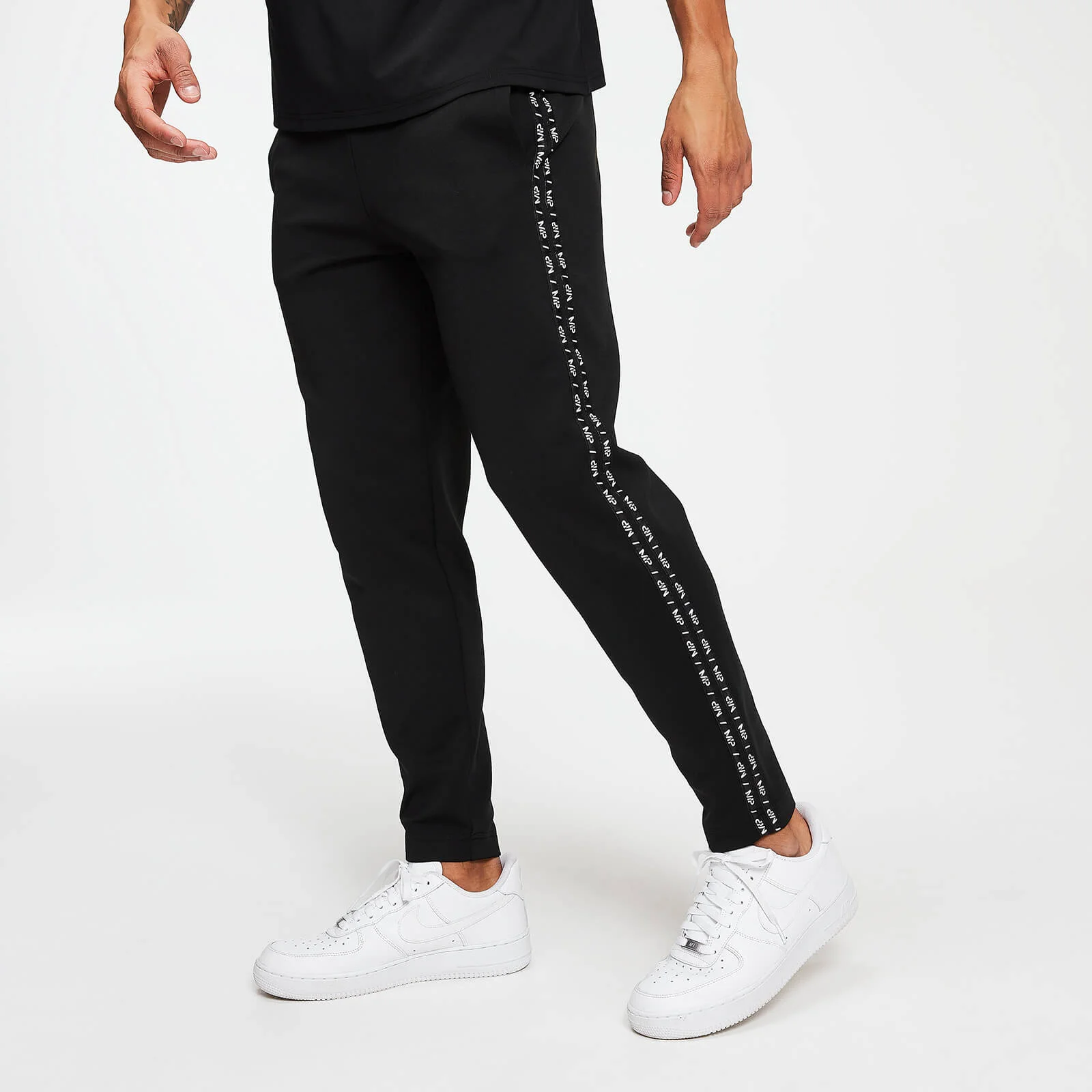 MP Rest Day Men's Double Tape Tricot Joggers - Black - XS Image 1