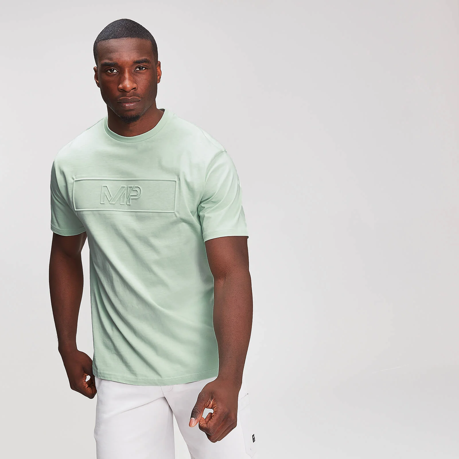 MP Men's Graphic Embossed T-Shirt - Mint - XS Image 1