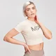 MP Animal Snake Seamless Women's Cropped T-Shirt - Desert