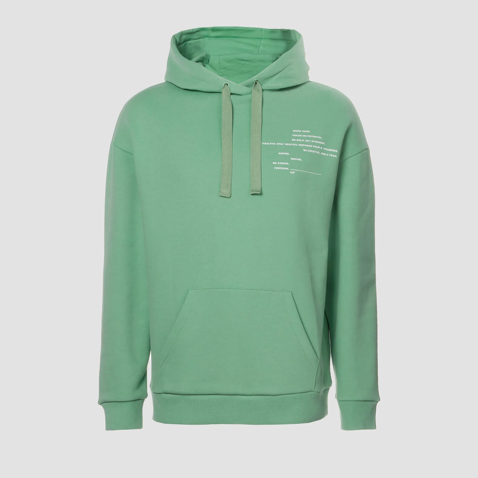 MP Men's Rest Day Slogan Hoodie - Turf - XS Image 1