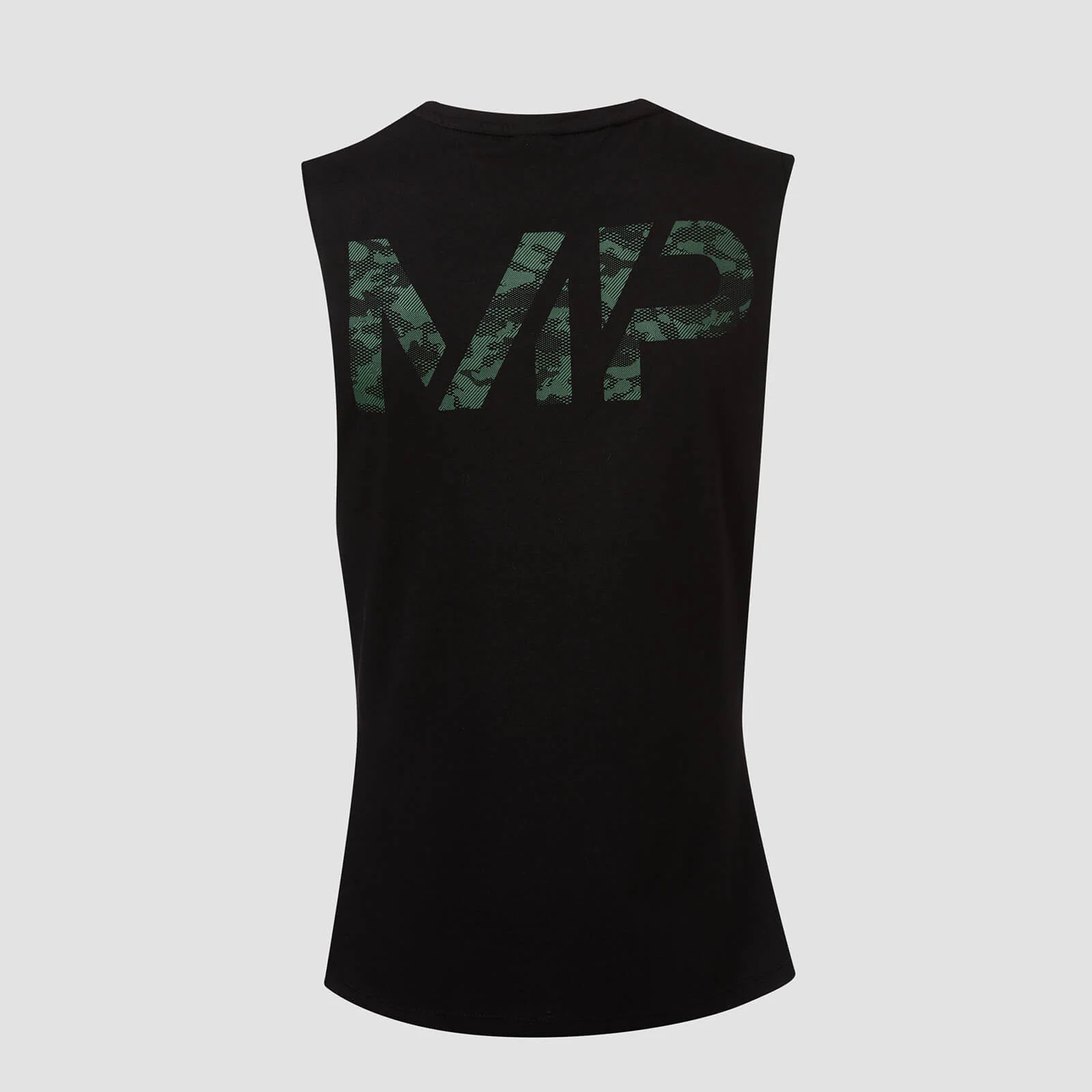MP Men's Geo Camo Tank - Black/Green - XS Image 1