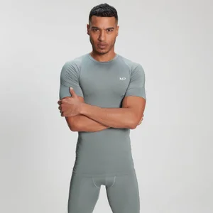 MP Men's Training Short Sleeve Baselayer - Storm - Size XXS