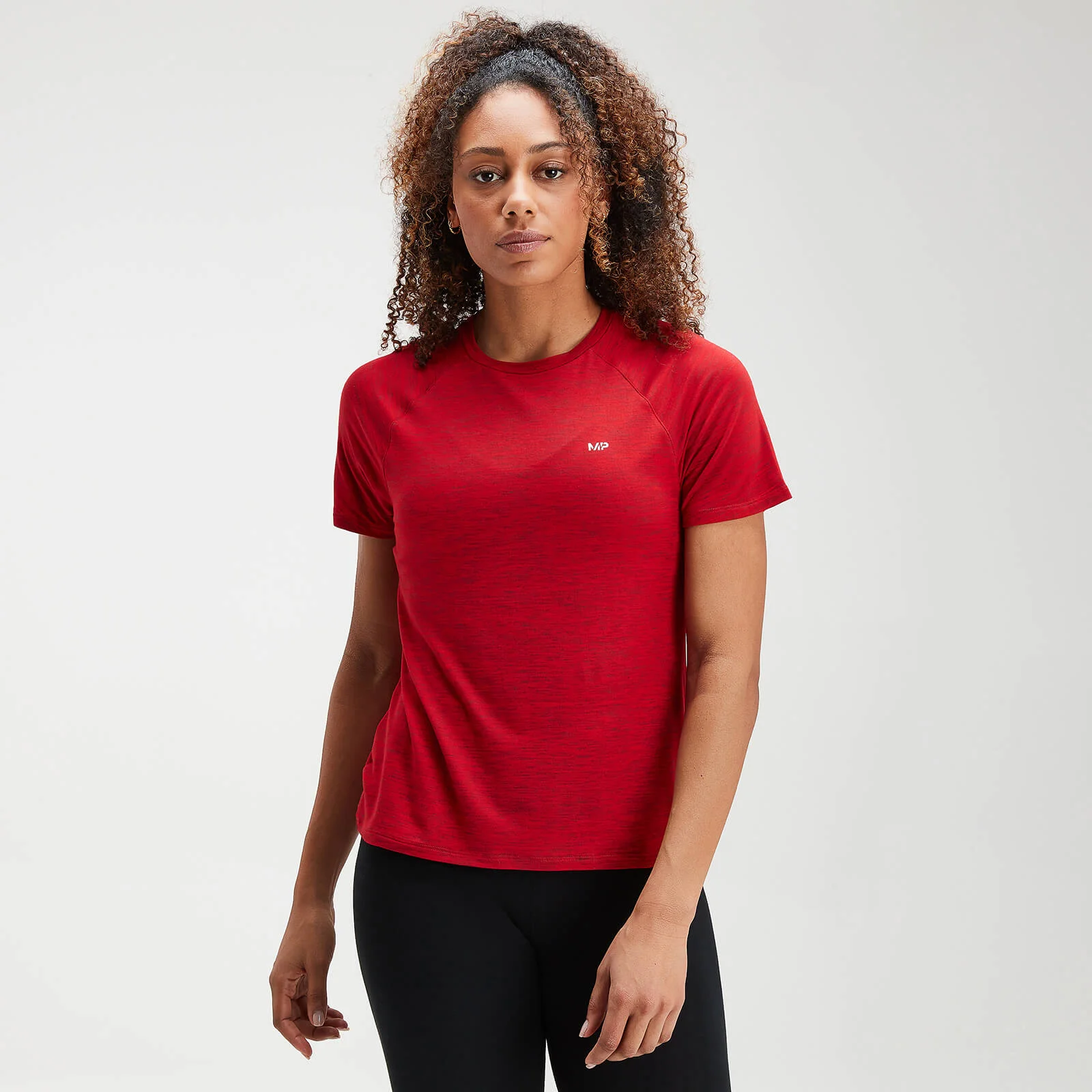 MP Women's Performance Training T-Shirt - Danger Marl - XXS Image 1