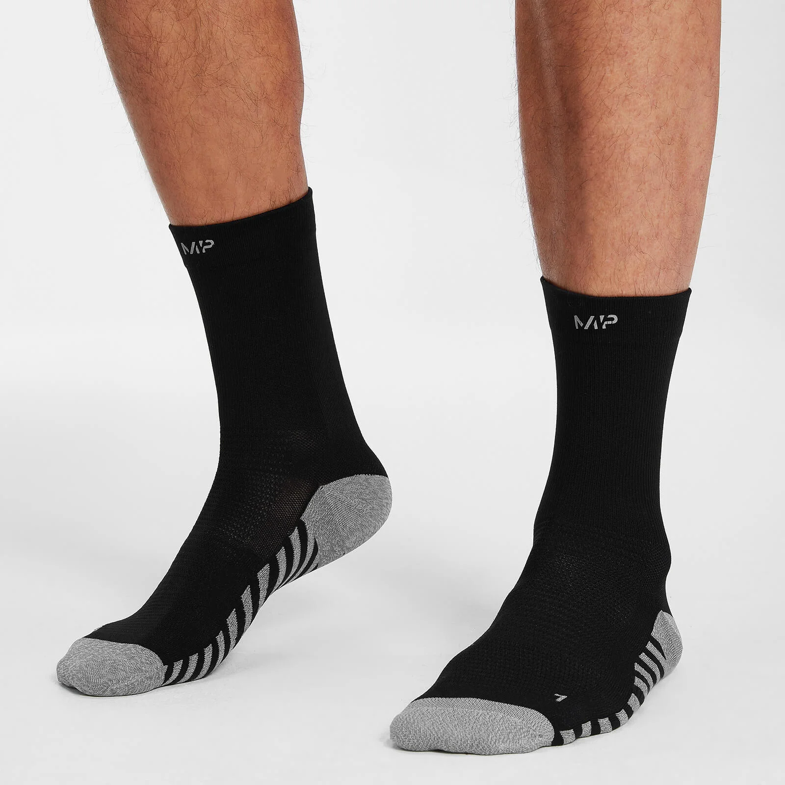 MP Running Crew Socks – Black - UK 3-6 Image 1