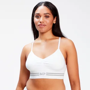 MP Women's Seamless Bralette - White - Size XS