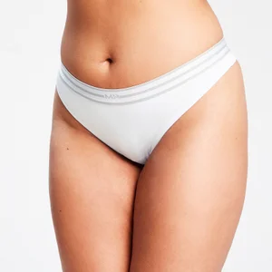 MP Women's Seamless Thong - White - Size S