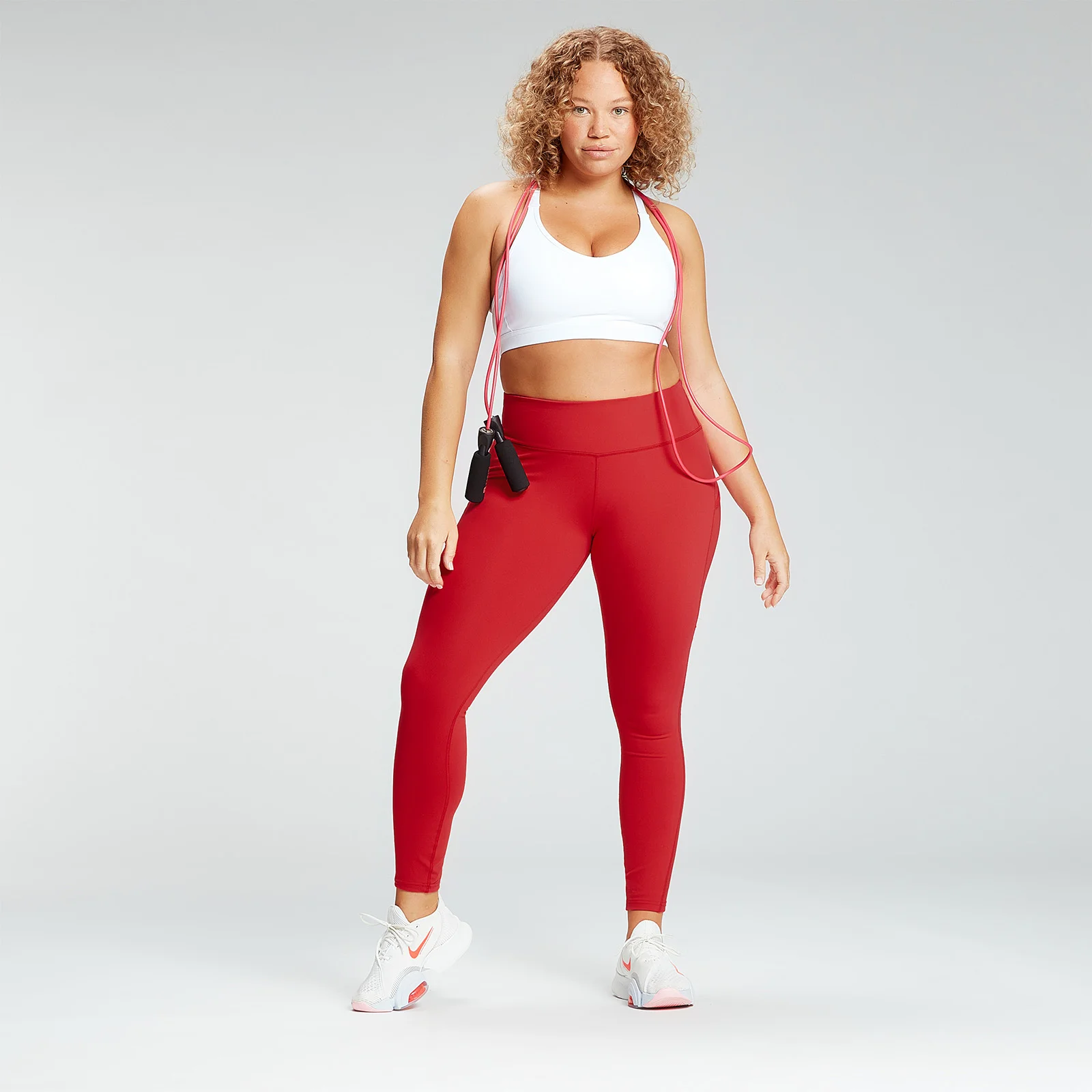 MP Women's Power Mesh Leggings - Danger - XS Image 1