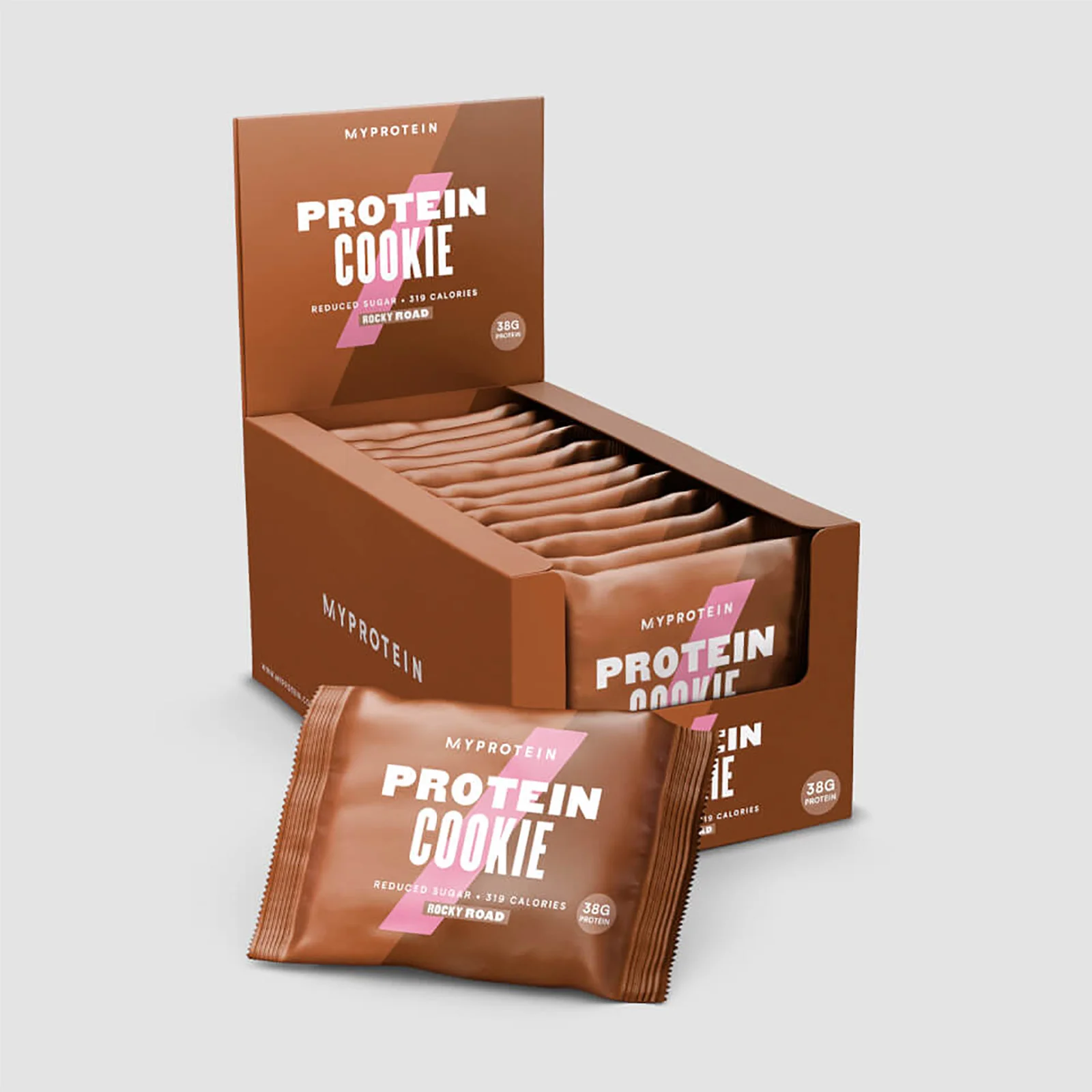 Protein Cookie - 12 x 75g - Rocky Road Image 1