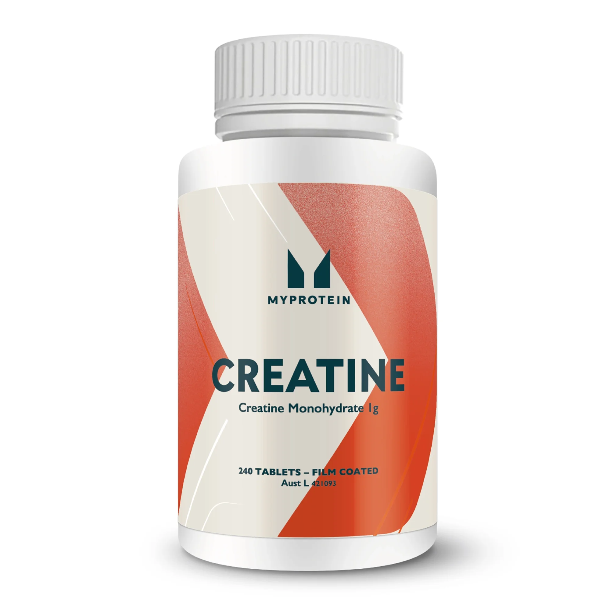 Creatine Monohydrate Tablets - 250Tablets - Unflavoured Image 1