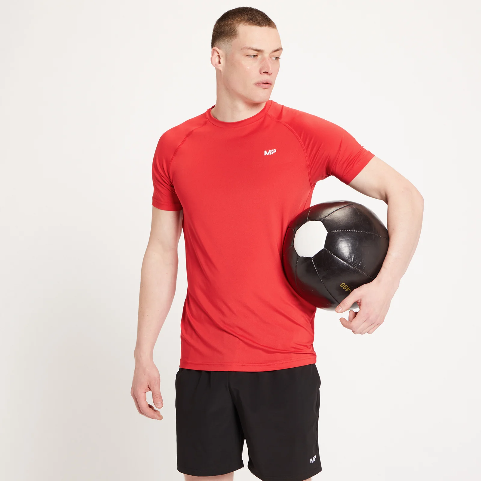 MP Men's Training Short Sleeve T-Shirt - Danger - XS Image 1