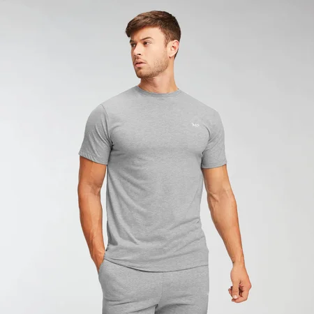 MP Men's Rest Day Short Sleeve T-Shirt - Classic Grey Marl