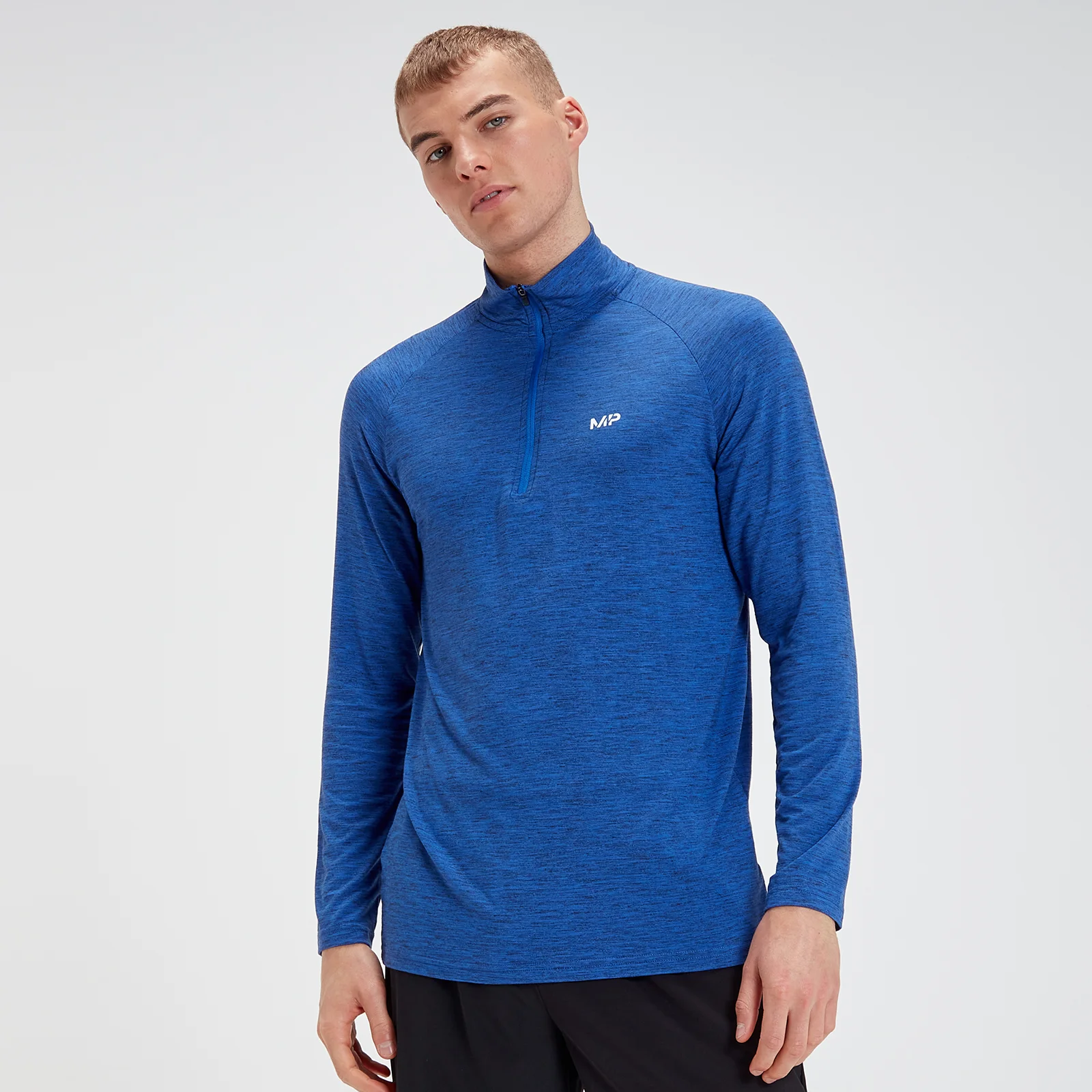 MP Men's Performance 1/4 Zip - Cobalt/Black - XXXL Image 1