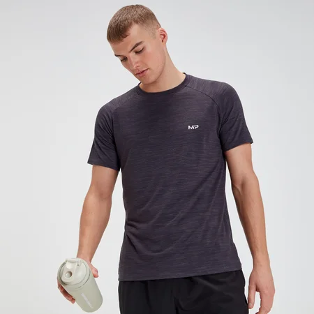 MP Men's Performance Short Sleeve T-Shirt - Black/Carbon