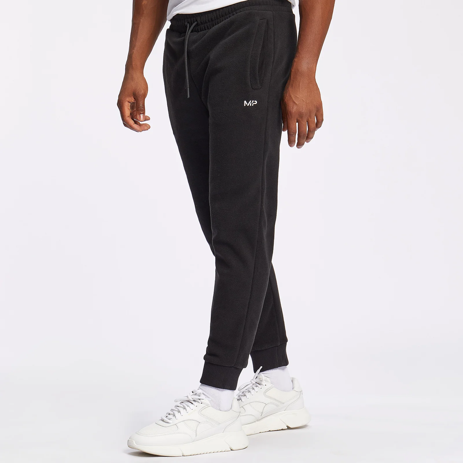 MP Men's Fleece Joggers - Black - S Image 1