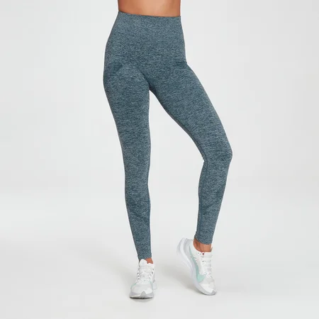 MP Women's Training Seamless Leggings - Deep Sea Blue