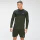 MP Men's Seamless Long Sleeve Top - Vine Leaf Marl
