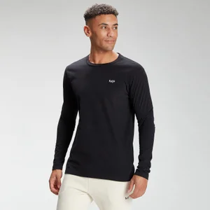 MP Men's Rest Day Long Sleeve Top - Black - Size XS