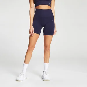 MP Women's Shape Seamless Cycling Shorts - Navy - Size S