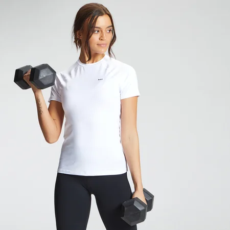 MP Women's Training T-Shirt Slim Fit - White