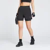 MP Women's 2 IN 1 Training Jersey Short - Black